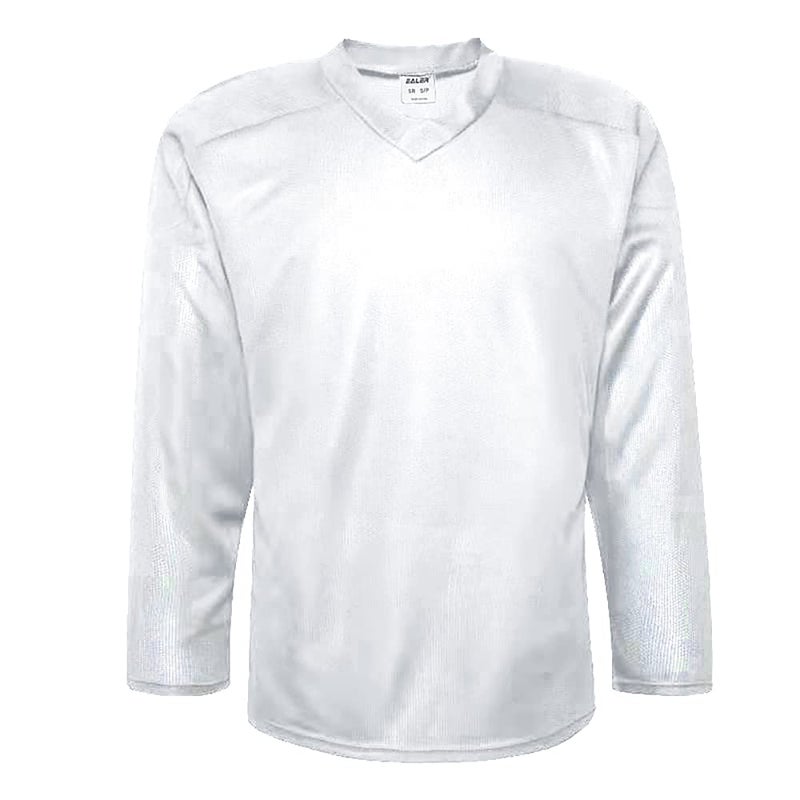 EALER H80 Series Blank Ice Hockey Practice Jersey for Men and Boy - Senior and Junior - Adult and Youth White - Image 1